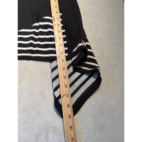 Anthropologie Staring at the Stars Striped Open Front Cardigan Sweater XS Aztex - Picture 3 of 8